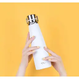 Термос-термопляшка Xiaomi KKF Vacuum Bottle 475 мл без дисплея біла - мініатюра 5