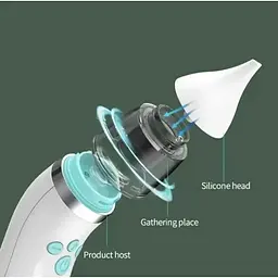 Дитячий аспіратор Electric Nasal Aspirator X10 - мініатюра 4