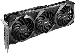 Відеокарта MSI RTX 3060 12Gb Ventus 3X OC (RTX 3060 VENTUS 3X 12G OC NO LHR) (GDDR6, 192 bit, PCI-E v4.0 x16) Б/в - мініатюра 3