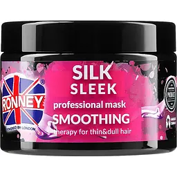 Маска для тонких и тусклых волос Ronney Professional Silk Sleek Smoothing 300 мл