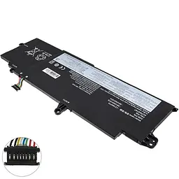 Батарея для ноутбука Lenovo L21M4P75 (ThinkPad T14s Gen 3 ThinkPad T14s Gen 4) 15.36 3700mAh 57Wh Чорний