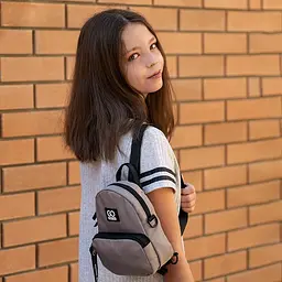 Міні рюкзак-сумка GoPack Education GO24-181XXS-1 бежевий - мініатюра 12