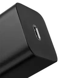 МЗП Baseus Super Si Quick Charger 20W (1USB-C) + кабель Type-C to Lightning (TZCCSUP-B) Чорний - мініатюра 3