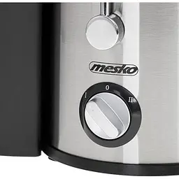 Соковитискач центрифужний Mesko MS 4126 600 Вт нержавіюча сталь + контейнер для соку 0.45 л чорний - мініатюра 4