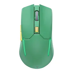Ігрова бездротова мишка Fantech WGC2 Venom II Vibe RGB 2000 DPI 125Hz Green - мініатюра 3