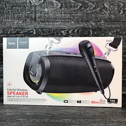 Портативна акустика Hoco Gallant outdoor TWS BT speaker BS55 чорна - мініатюра 4