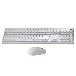 Бездротова клавіатура та миша Xiaomi MiiiW POP Combo Gen 3 (MW24PB03) White - мініатюра 2