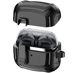 Ударостійкий футляр Dux Ducis Protective Case для Samsung Galaxy Buds 3 / 3 Pro Black - мініатюра 5