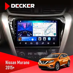 Штатна магнітола Nissan Murano 2015+ Decker D10-006 4x64, 4G Decker (НФ-00009518)