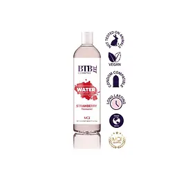 Змазка на водній основі BTB Flavored Strawberry з ароматом полуниці (250 мл)