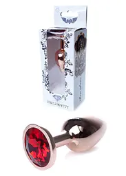 Анальна пробка Jewellery Red Gold PLUG Red Boss Series 64-00109 101638
