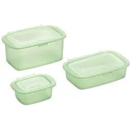 Набір ємностей для зберігання Lekue Reusable Silicone Containers силіконові 3 шт. (881886)