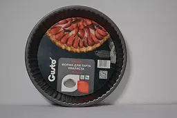 Форма для тарта Gusto GT-3120 20х3 см чорна - мініатюра 4