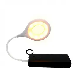 Портативна гнучка лампа КІЛЬЦЕВА 5V/2W (12 SMD) з живленням від USB - мініатюра 2