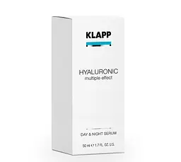 Сироватка для обличчя Klapp Hyaluronic Multiple Effect Day & Night Serum, 50 мл - мініатюра 2