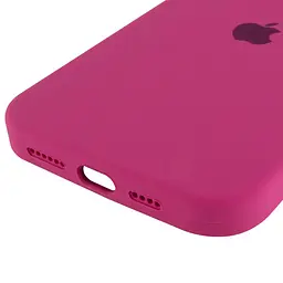 Чохол Epik Silicone Case Full Protective (AA) для Apple iPhone 15 Pro (6.1) Малиновий / Dragon Fruit - мініатюра 5