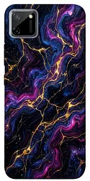 TPU чохол Demsky Purple space marble для Realme C11