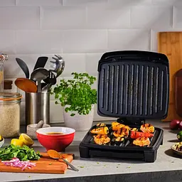 Гриль притискний Russell Hobbs George Foreman Immersa Medium 1300Вт чорний - мініатюра 5