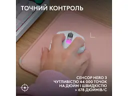 Миша Logitech G305 X Superlight White (910-007747) - мініатюра 3