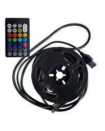 Світлодіодна стрічка для підсвітки телевізора Goldlux 321336 Led RGB 2x8W 3000K 55Lm IP20 BK