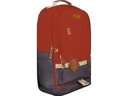 Рюкзак Optima поліестр сірий 48x32x15см діловий Techno арт.O97586