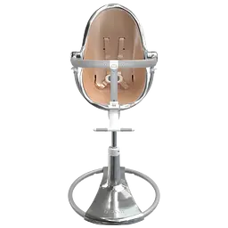 Стільчик для годування Bloom Fresco Silver/Rose gold (E10535-S\E10516-RGL) - мініатюра 3