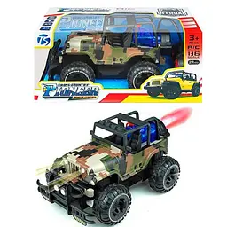 Джип на радіокеруванні, 20.5 см, 1:16, пар, світло