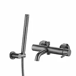 Змішувач для ванни VBI Milano настінний graphite VBI-050106GR