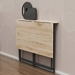 Стіл розкладний Моріс Ferrum-decor 750x1000x600 Чорний метал ДСП Дуб Сан-Марино 16 мм (FRD-104670) - мініатюра 8