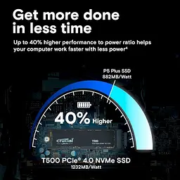 SSD накопичувач Crucial T500 1 TB (CT1000T500SSD8) [130894] - мініатюра 6