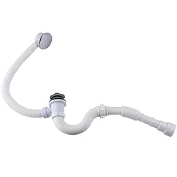 Сифон для ванни Waterstal Click-Clack з гнучкою трубою 32/40/50 (А-14089)