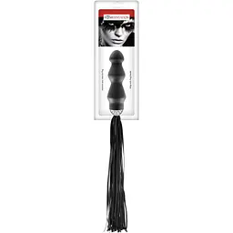 Флогер з ручкою - анальним плагом Fetish Tentation Whip With Plug Handle - мініатюра 2