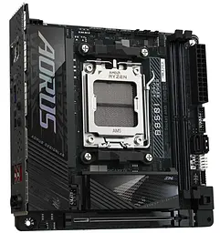Материнська плата Gigabyte B850I AORUS PRO (B850I AORUS PRO) (Socket AM5, AMD B850, Mini-ITX) - мініатюра 3