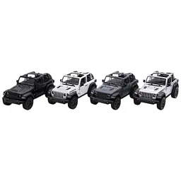 Колекційна іграшкова машинка Jeep Wrangler KT5412WH інерційна Kinsmart