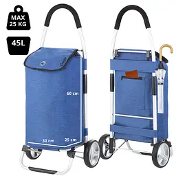 Сумка-візок ShoppingCruiser Foldable Blue (650061) - мініатюра 3