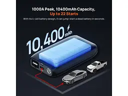 Автономний пусковий пристрій (бустер) 70Mai Jump Starter PS07 10400mAh - мініатюра 11