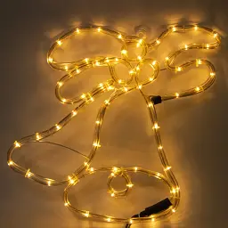 Новорічна LED декорація Devilon Дзвіночки дюралайт 39х33 см (051786) - мініатюра 2
