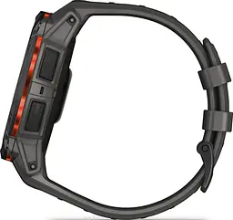 Смарт-годинник Garmin Instinct 3 50mm Solar Black with Charcoal Band (010-02935-00/40) - мініатюра 2