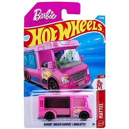 Базова машинка Hot Wheels Mattel Barbie Dream Camper рожева (5785) JJH96-N521