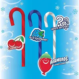 Льодяники-тростини Airheads Candy Canes 150г - мініатюра 3