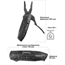 Мультитул Active Transformer Black - мініатюра 6