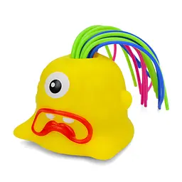 Дитяча іграшка-антистрес "Монстрик" Bambi FG231109065Q(Yellow) звук та світло, 5 см