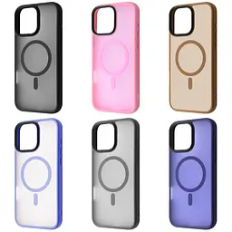 Чохол WAVE Matte Insane Case with Magnetic Ring iPhone 16 Pro Max в асортименті