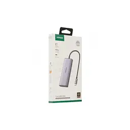Порт-реплікатор Ugreen Dock CM498 USB 3.0 Type-C -> 1хUSB-A 3.0/3хUSB-A 2.0/2xHDMI 4K 30Гц PD (35897) - мініатюра 3