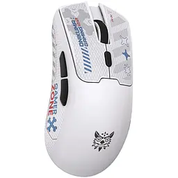 Комп'ютерна мишка Onikuma DM-01 Pro 12800 DPI Bluetooth для комп’ютера та ноутбука Білий