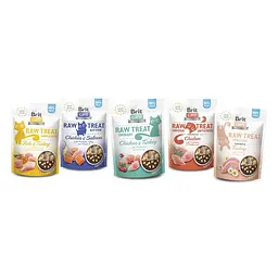 Ласощі для кішок Brit Raw Treat Urinary Freeze-dried з куркою та індичкою 40 г - мініатюра 10