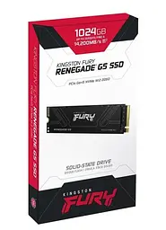 Kingston Накопичувач Kingston M.2 1TB PCIe 5.0 FURY Renegade - мініатюра 5