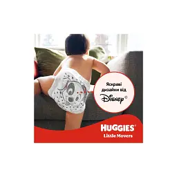Підгузки Huggies Little Movers 5 (11-25 кг) M-pack, 126 шт (5029053583419) - мініатюра 11
