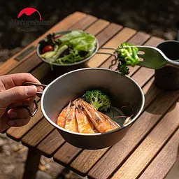 Миска Naturehike NH21CJ010 титанова 450 мл - мініатюра 3