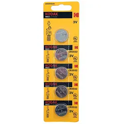 Батарейка Kodak CR-2032 Lithium 5 шт./уп
